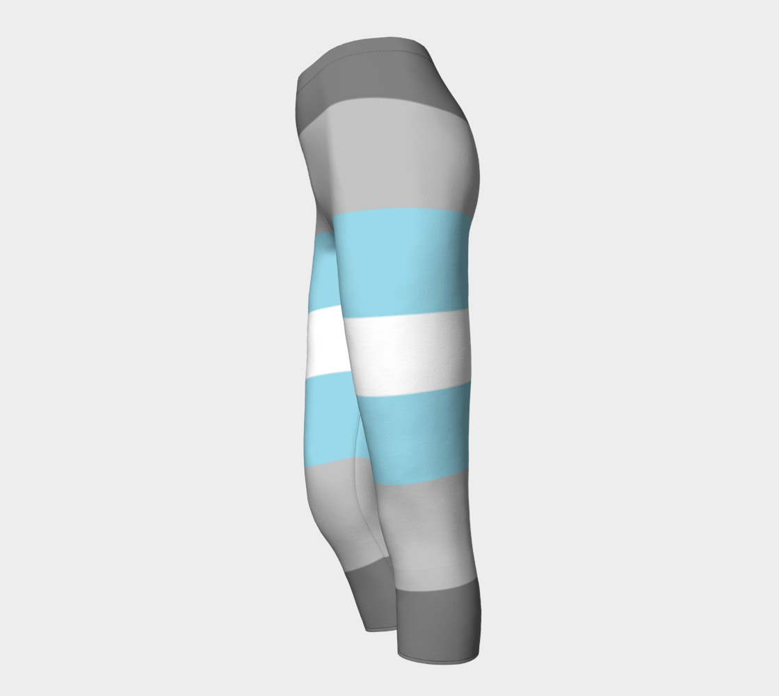 Demiboy LGBT Capris leggings preview #3
