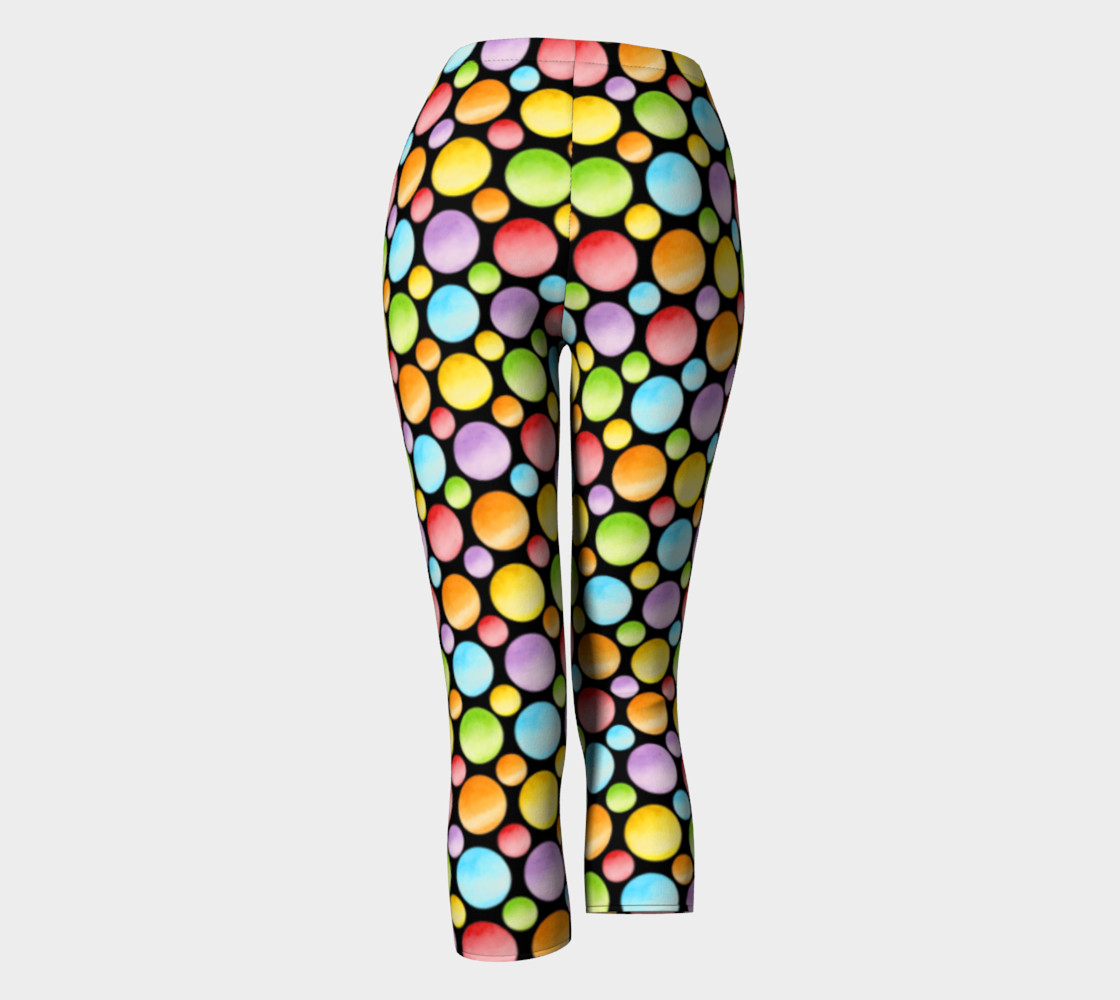 Aperçu de Rainbow Polka Dots Ankles smaller dot #4