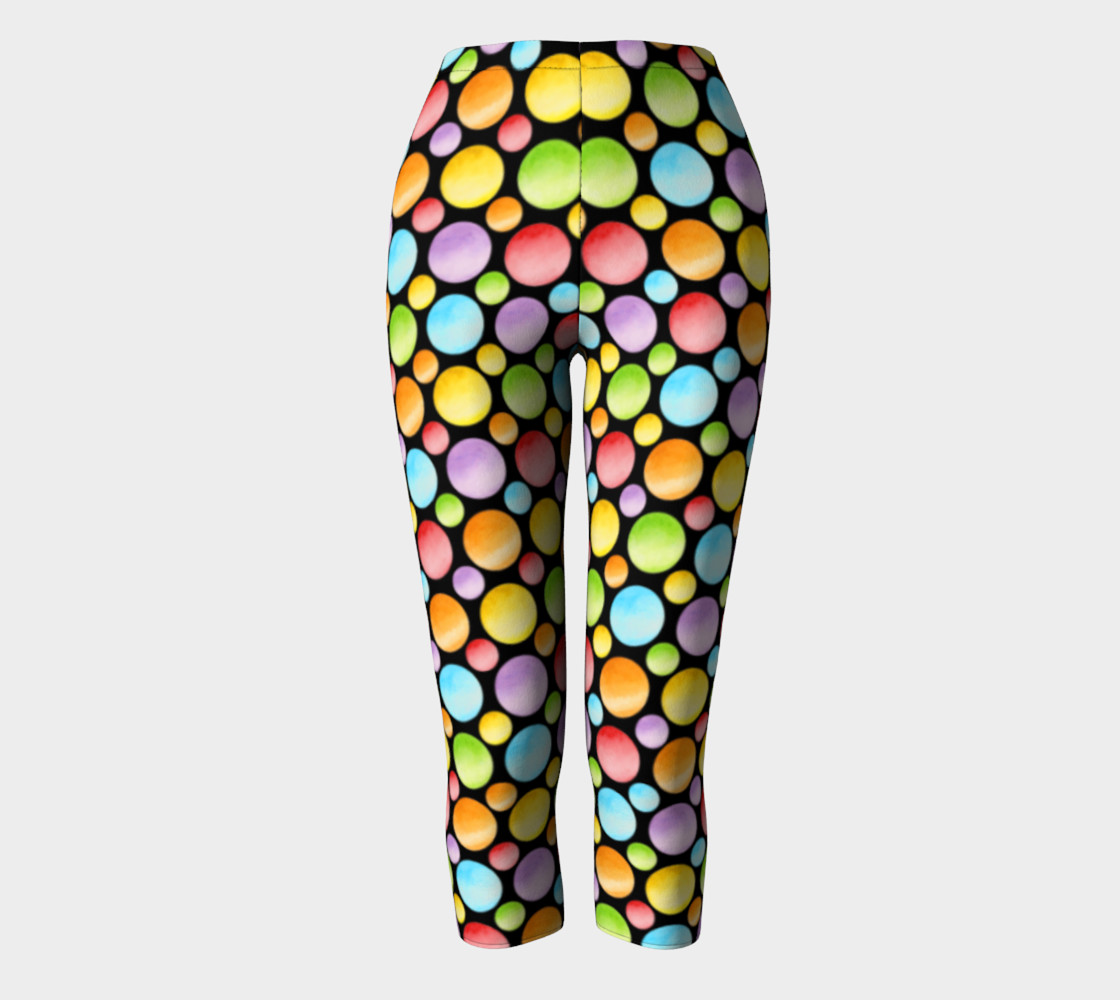 Aperçu de Rainbow Polka Dots Ankles smaller dot #2
