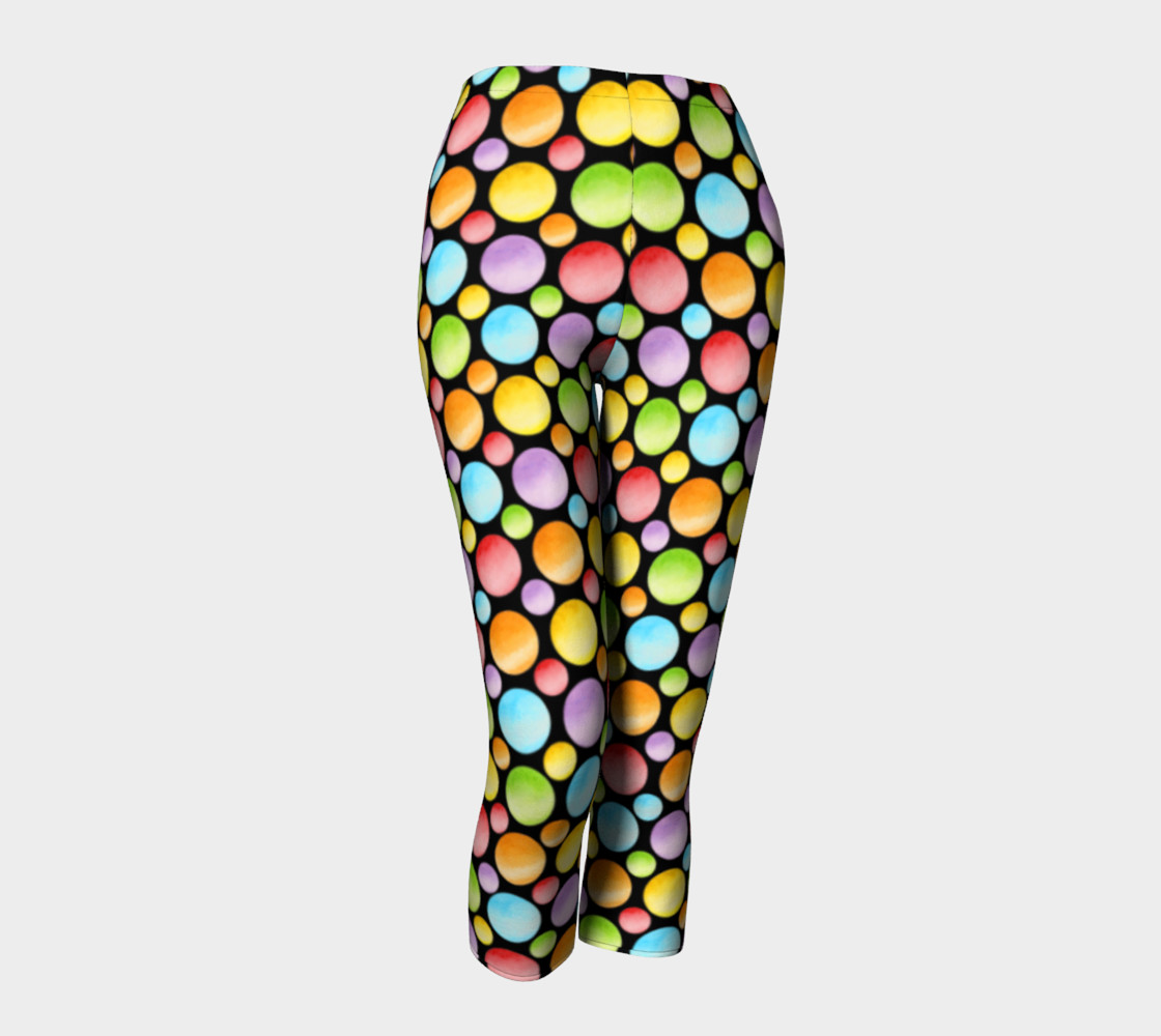 Aperçu de Rainbow Polka Dots Ankles smaller dot #1