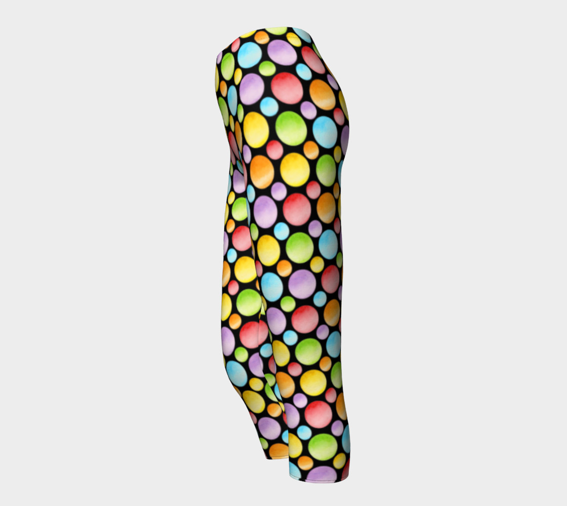 Aperçu de Rainbow Polka Dots Ankles smaller dot #3