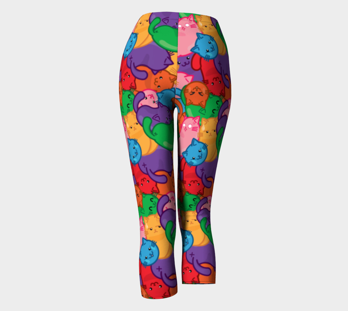 Jelly Cat Beans Capri Leggings preview #4