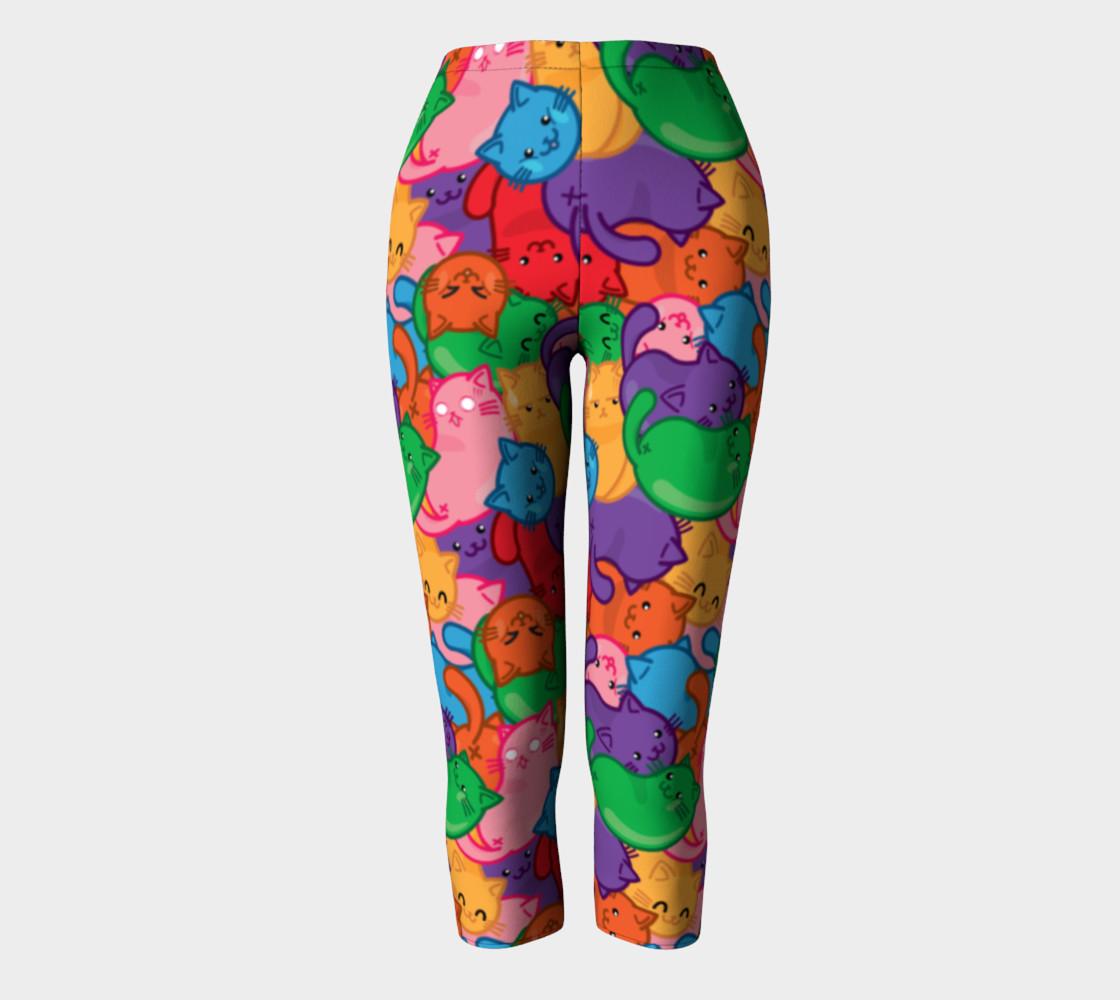Jelly Cat Beans Capri Leggings preview #2
