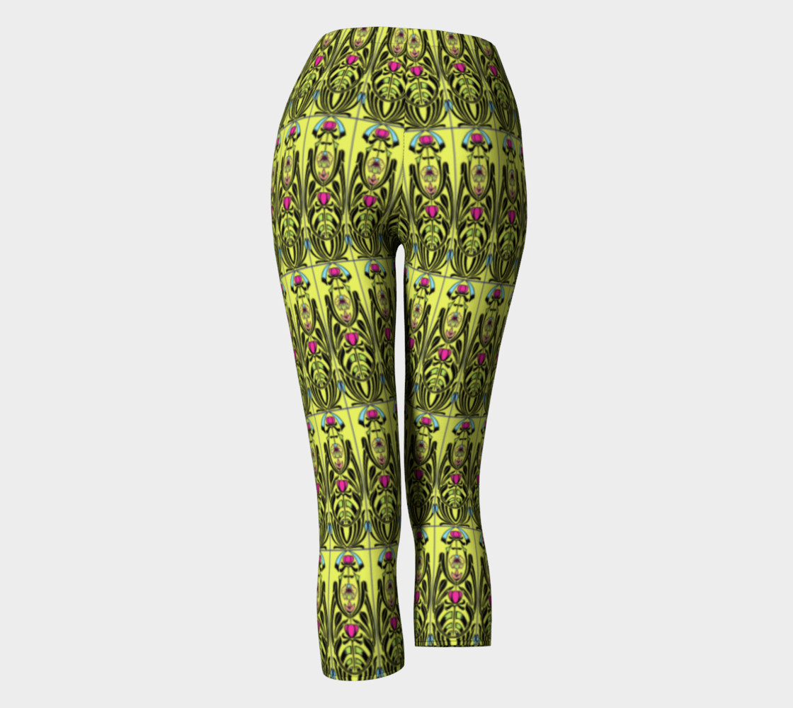 Yellow Nouveau Capris preview #4