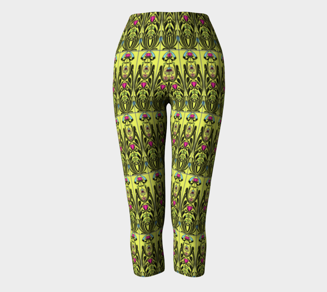 Yellow Nouveau Capris preview #2