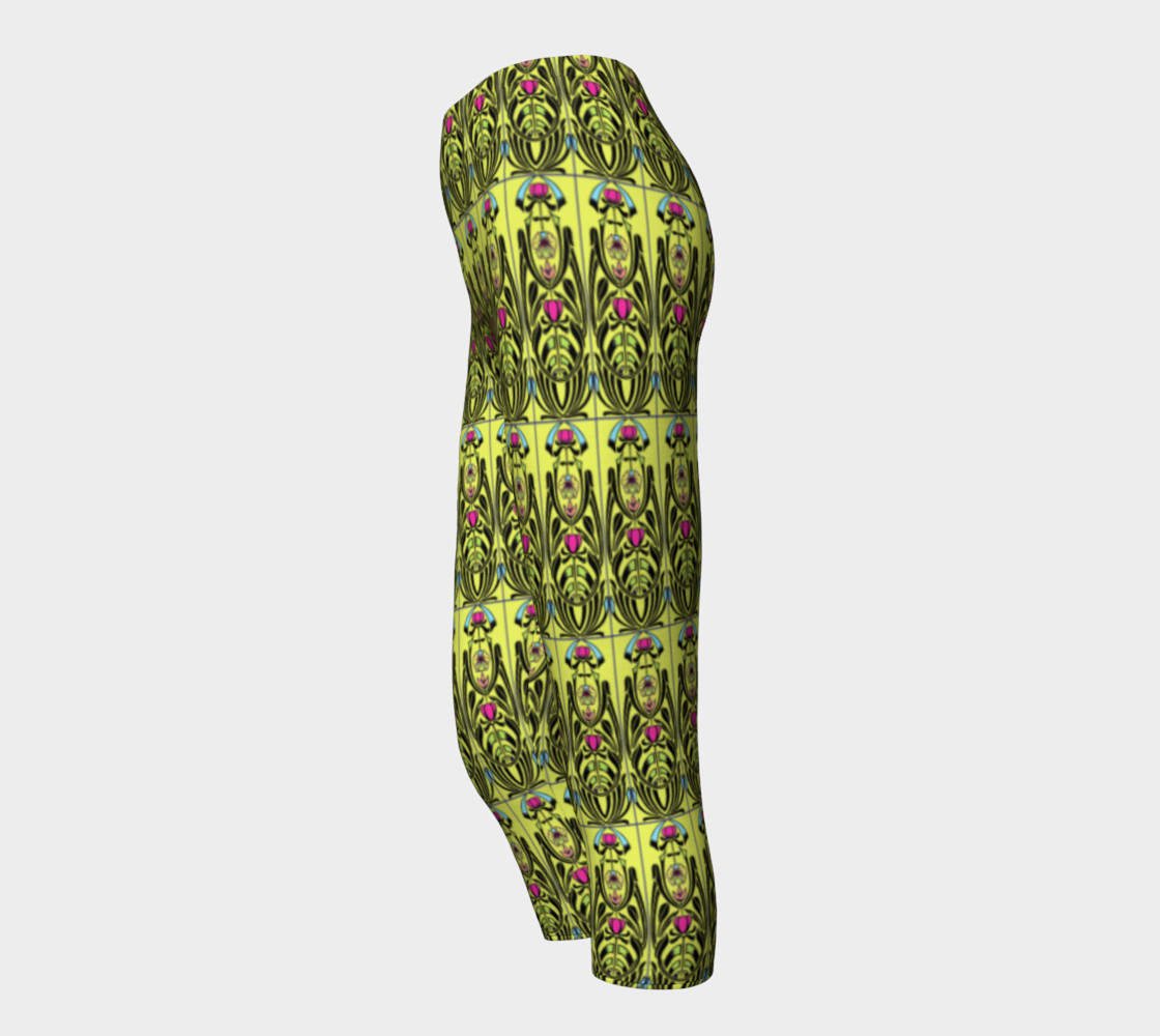 Yellow Nouveau Capris preview #3
