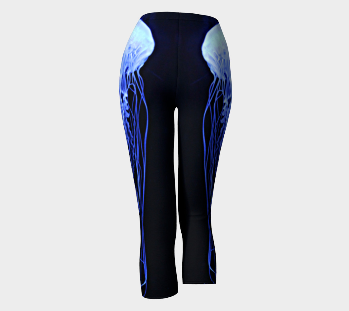 Moon Jelly Black Light Reactive Capri preview #4