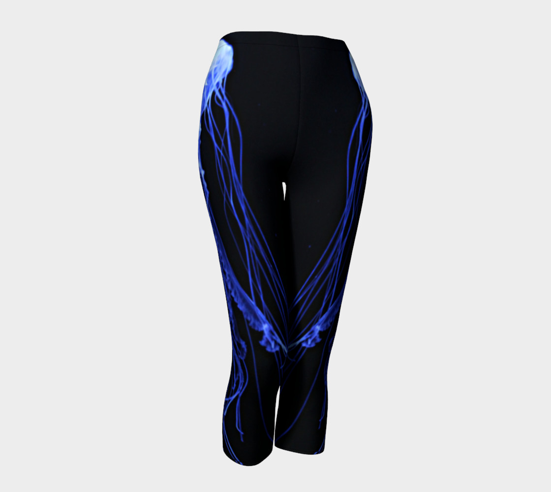 Moon Jelly Black Light Reactive Capri preview #1