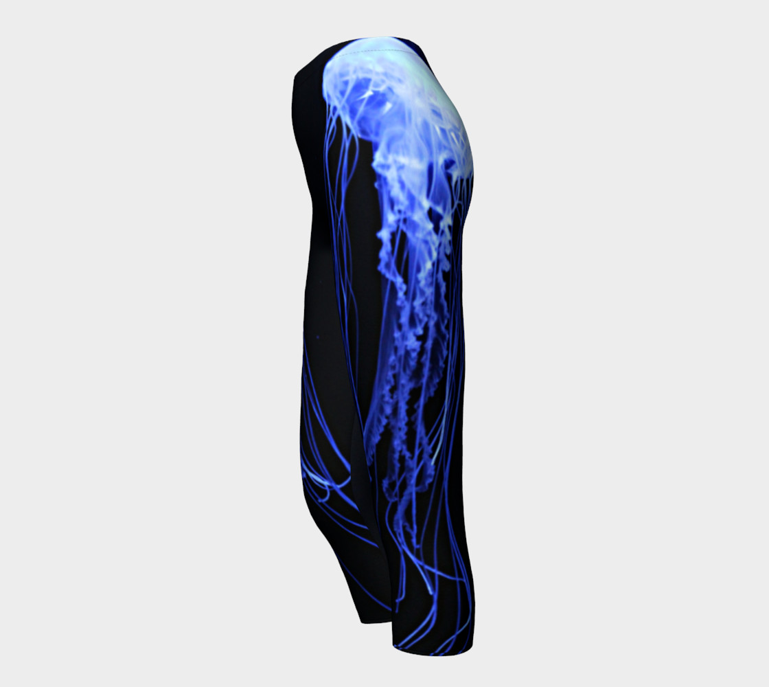Moon Jelly Black Light Reactive Capri preview #3