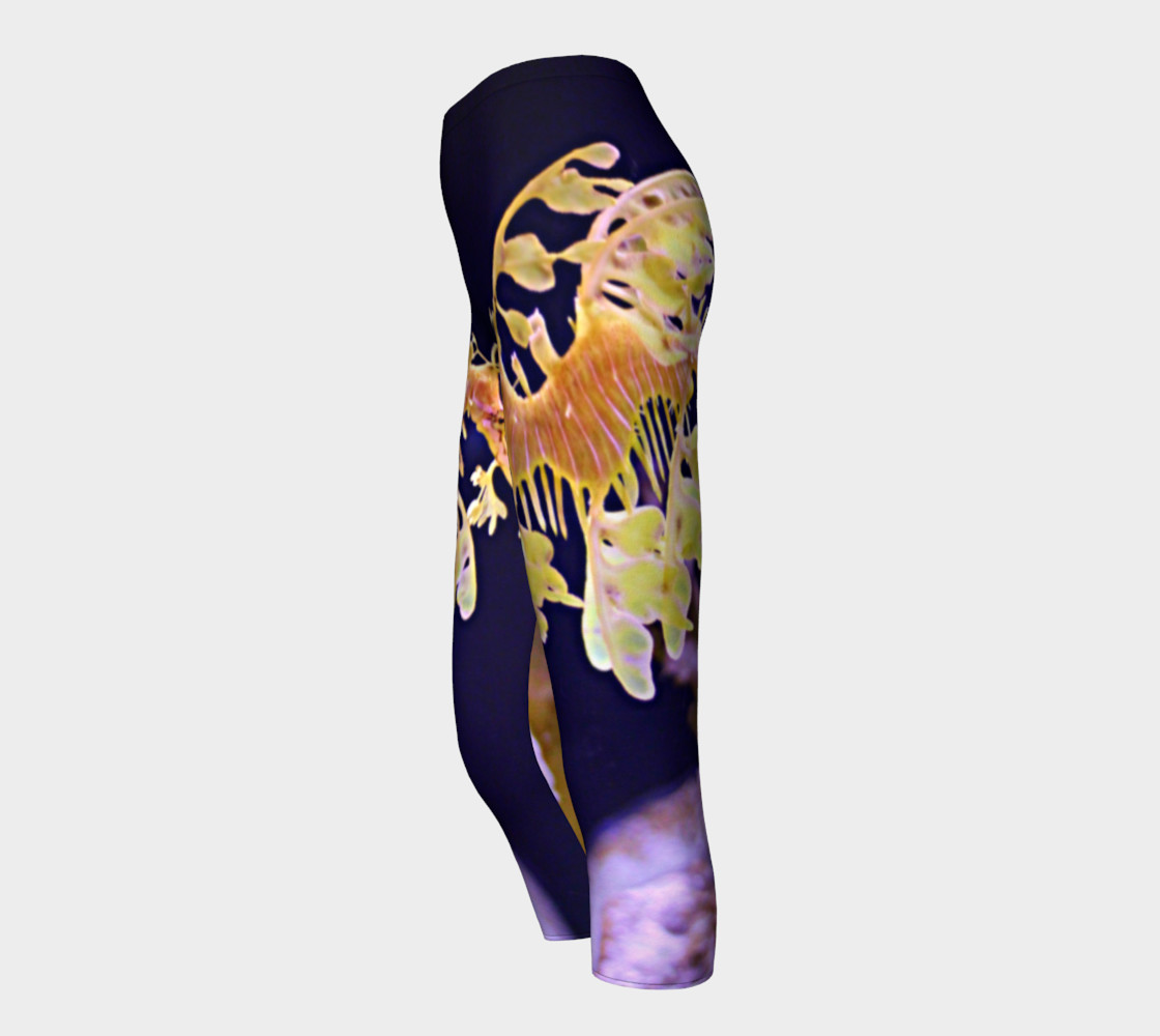 Sea Dragon Black Light Reactive Capri preview #3