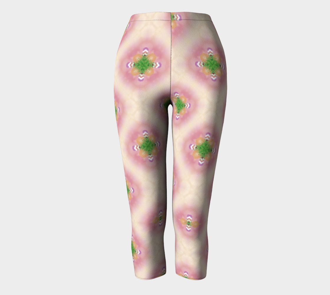 Easter Eggs Capri Leggings preview #2
