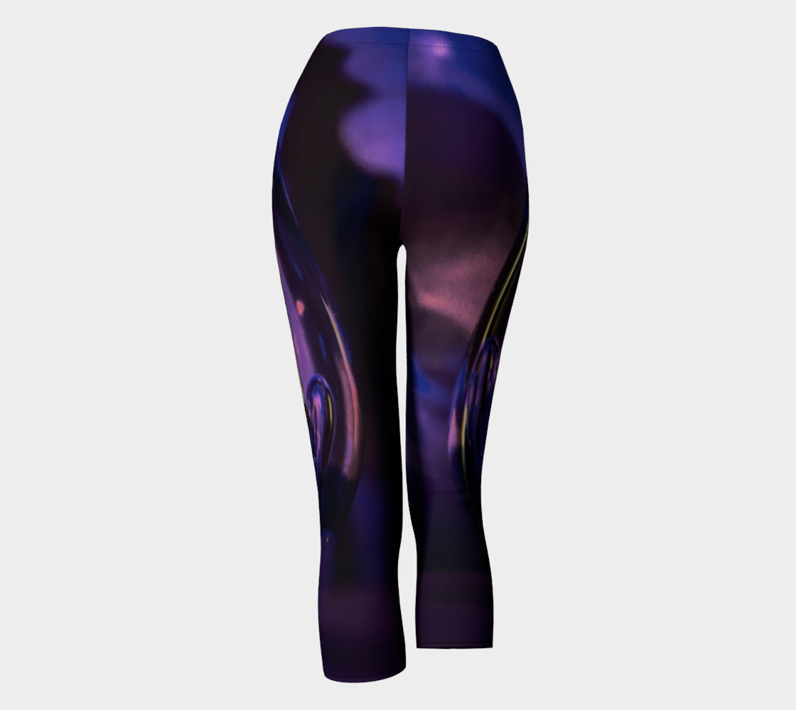 Purple Women Capris preview #4