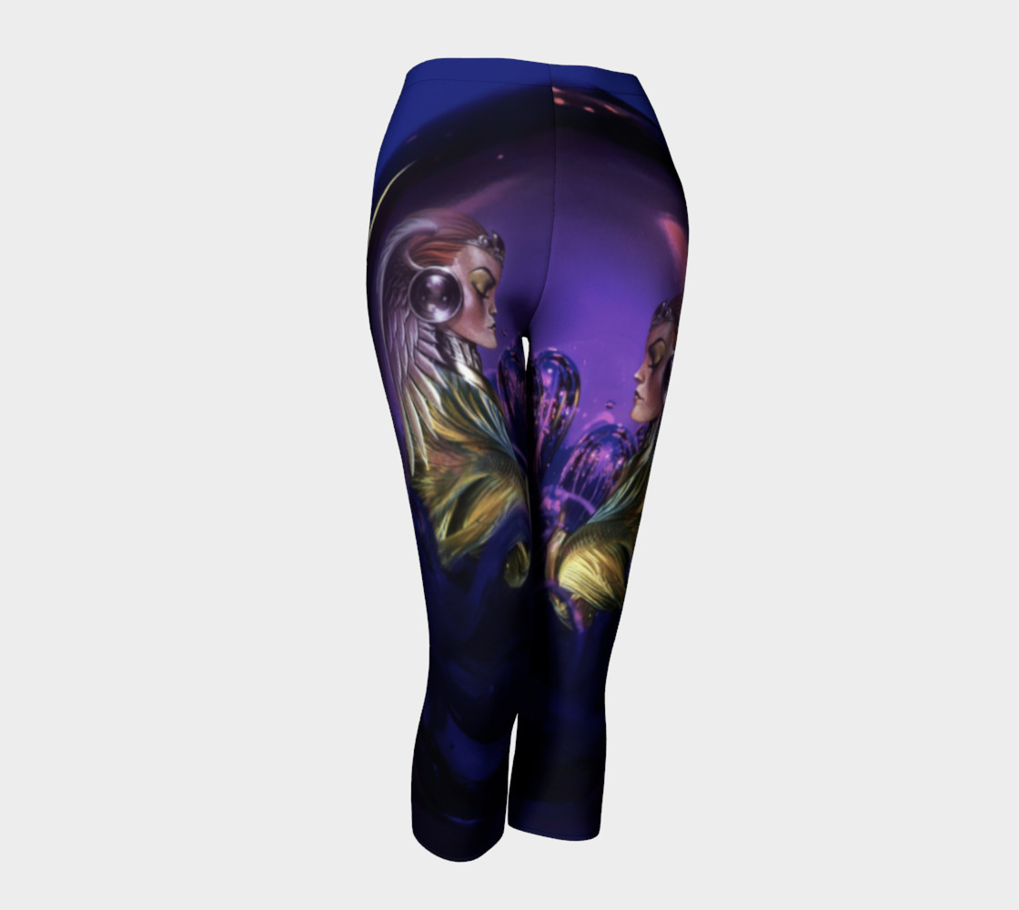 Purple Women Capris preview #1