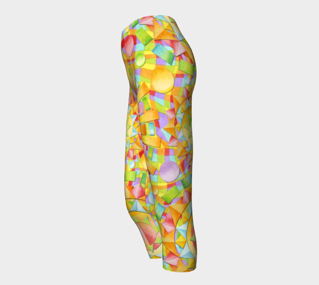 Aperçu de Candy Rainbow Mandala capris asymm. #3