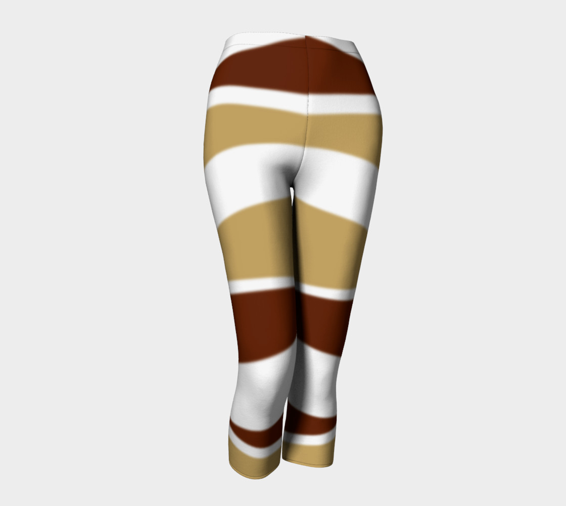Beige, Brown and L Grey Stripes 3D preview