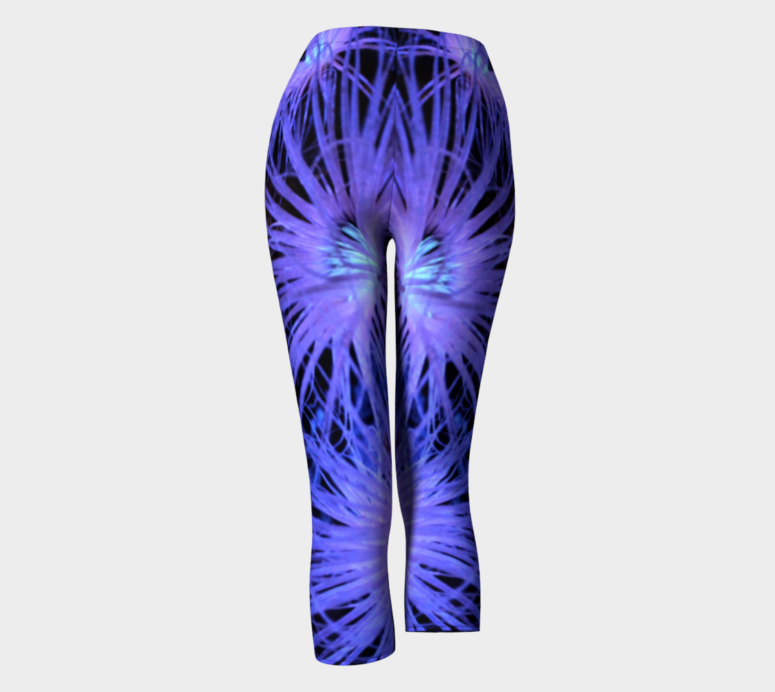 Anemone Splash Black Light Capri preview #4