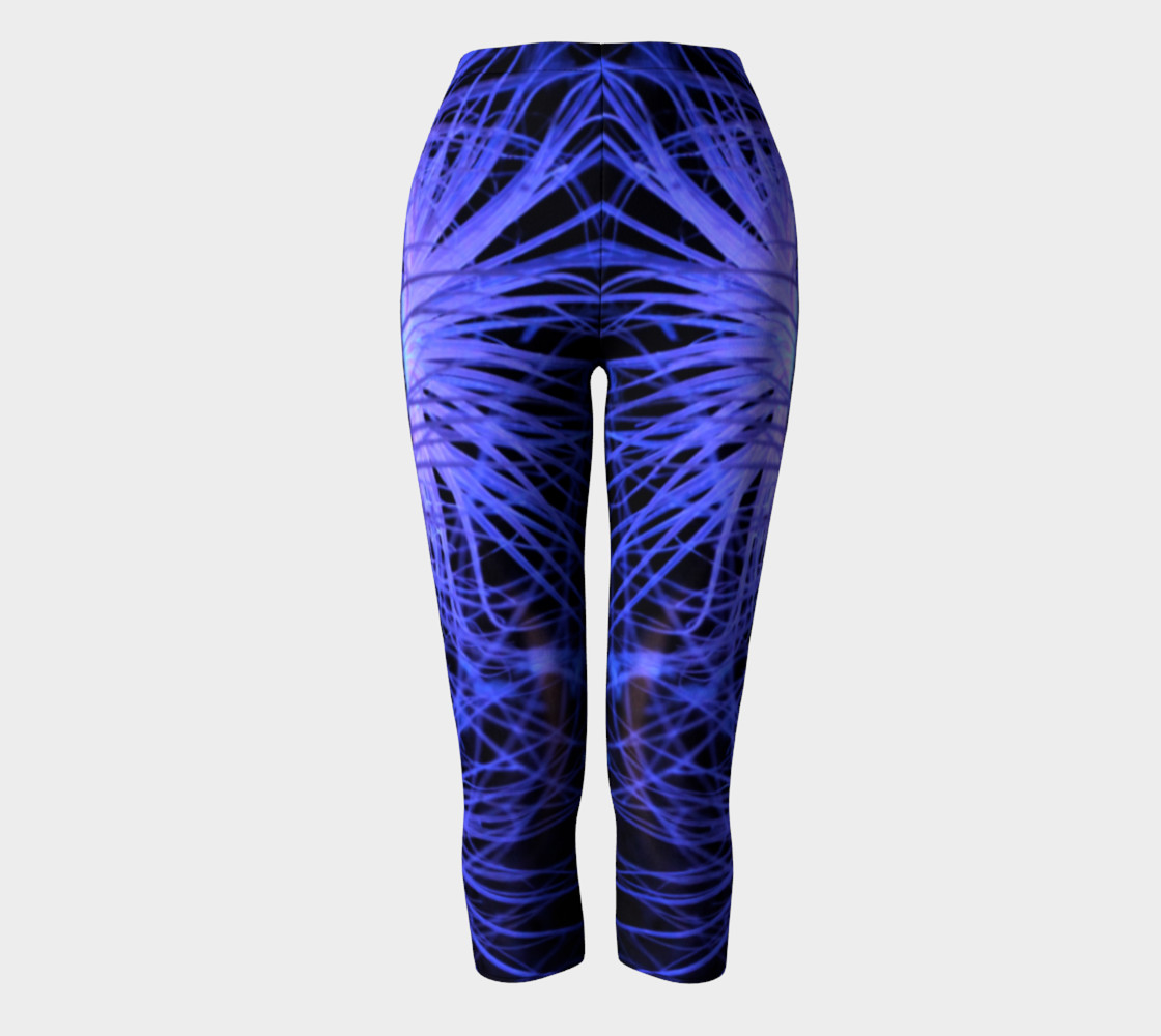 Anemone Splash Black Light Capri preview #2