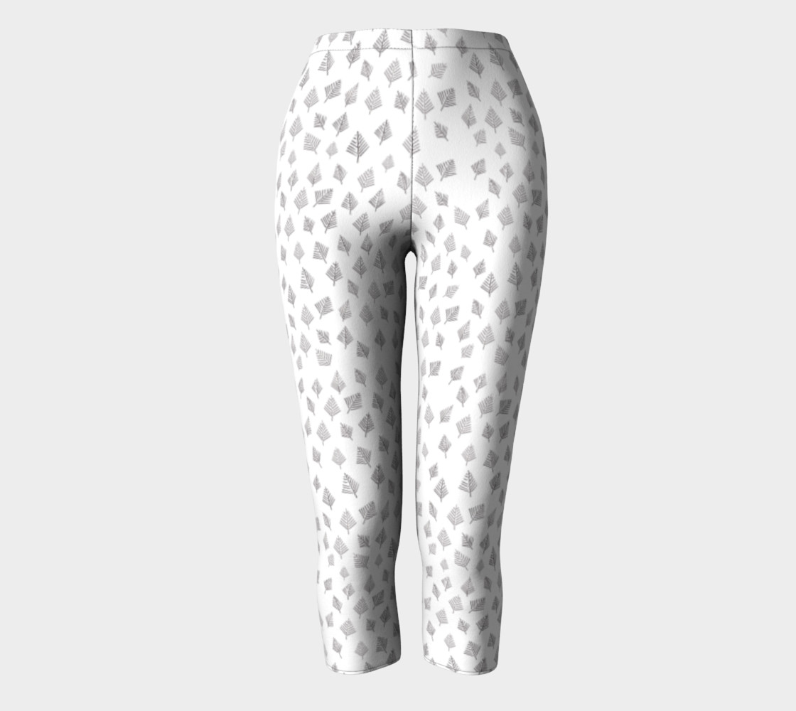 pattern with graphic trees preview #2