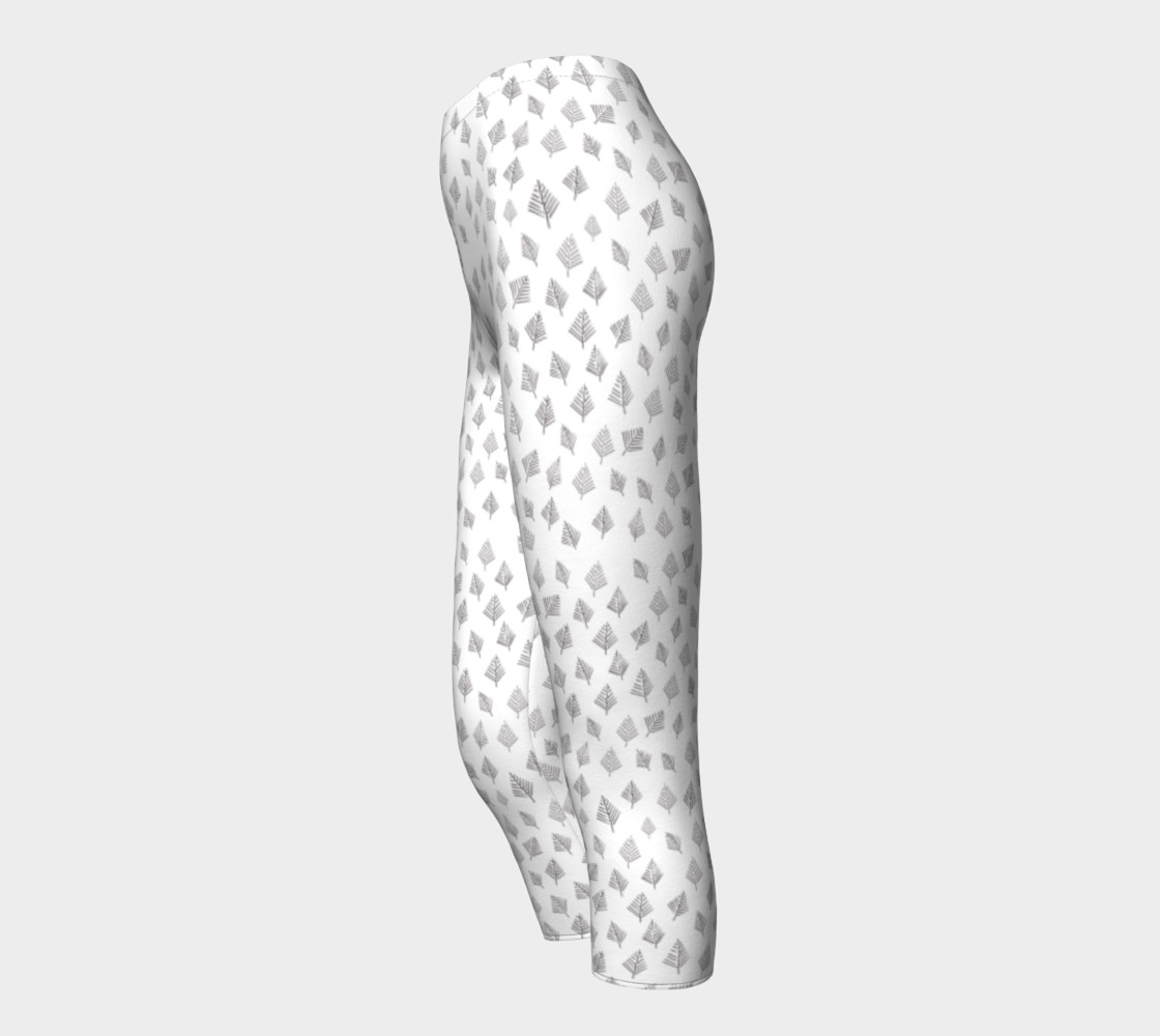 pattern with graphic trees preview #3