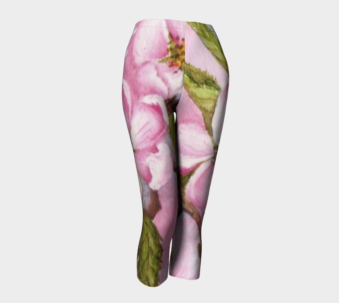 Watercolor Pink Apple Blossoms preview #1