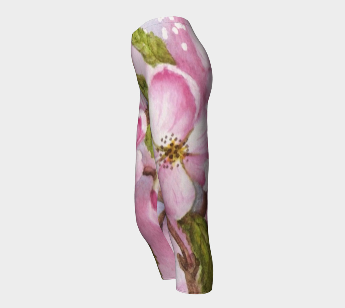 Watercolor Pink Apple Blossoms preview #3