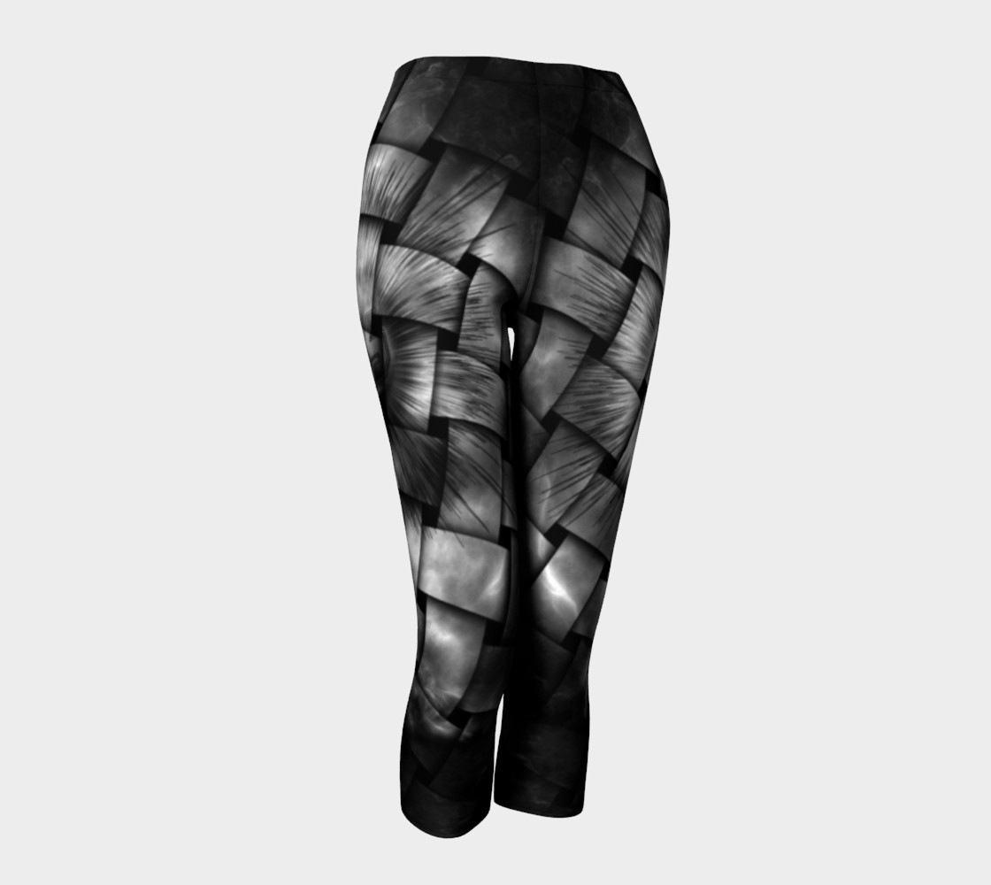 A-Synchronous Ethereal Clouds Weave Capris preview #1