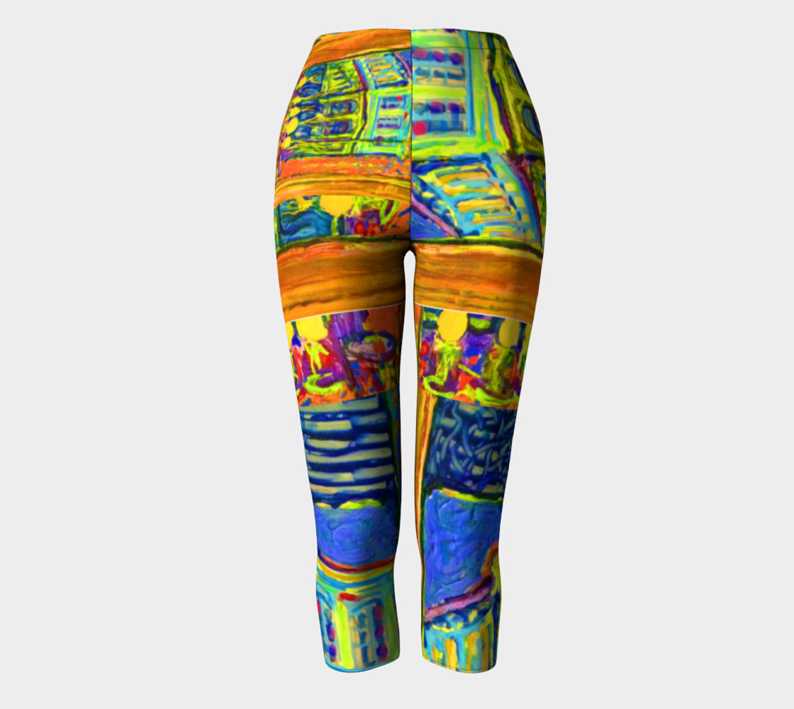 Channeling Vincent / Virtual Vincent™ Windowpane Capris preview #2