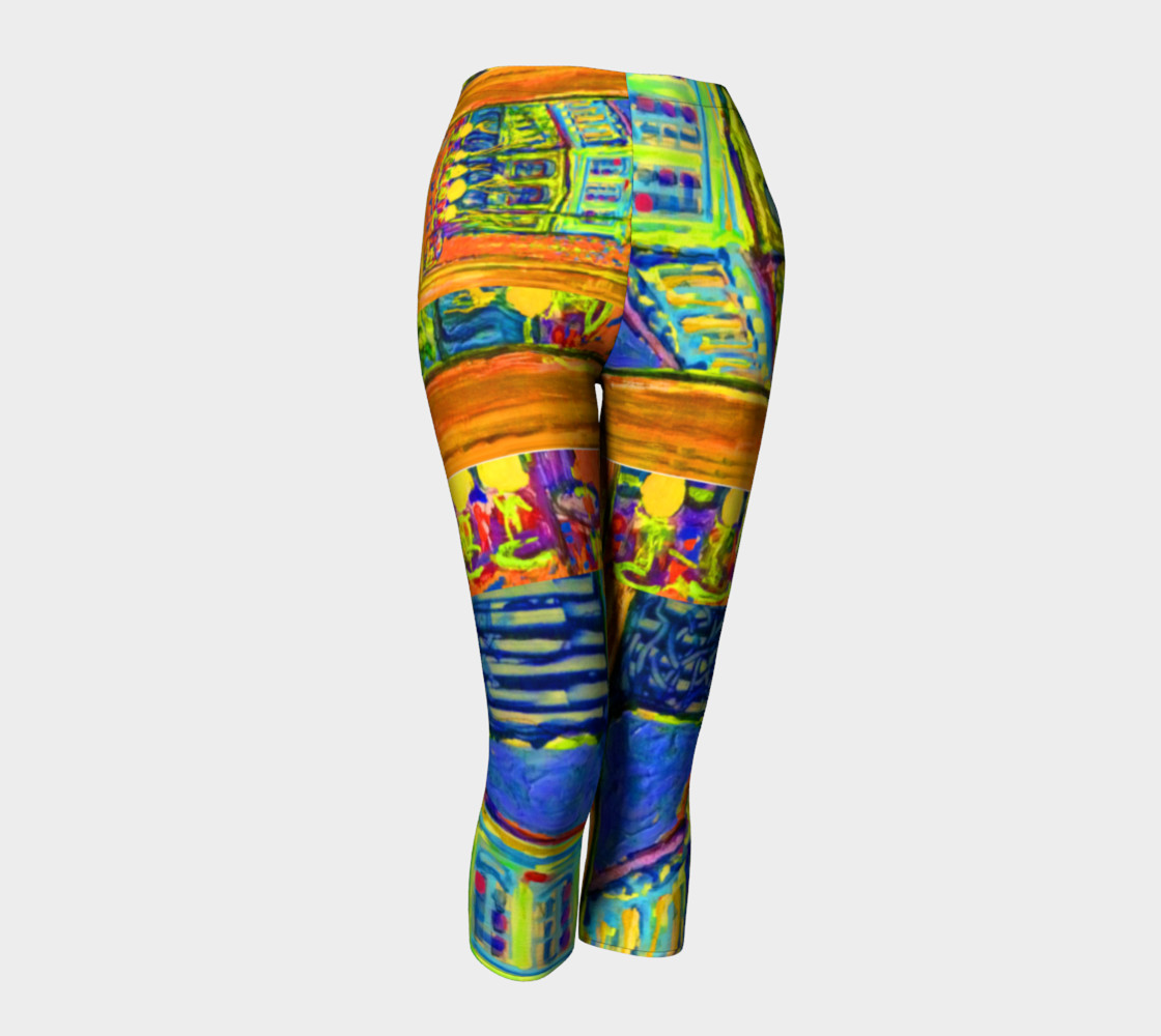 Channeling Vincent / Virtual Vincent™ Windowpane Capris preview #1