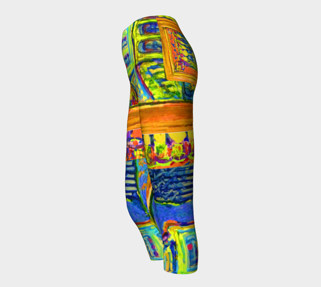 Channeling Vincent / Virtual Vincent™ Windowpane Capris preview #3
