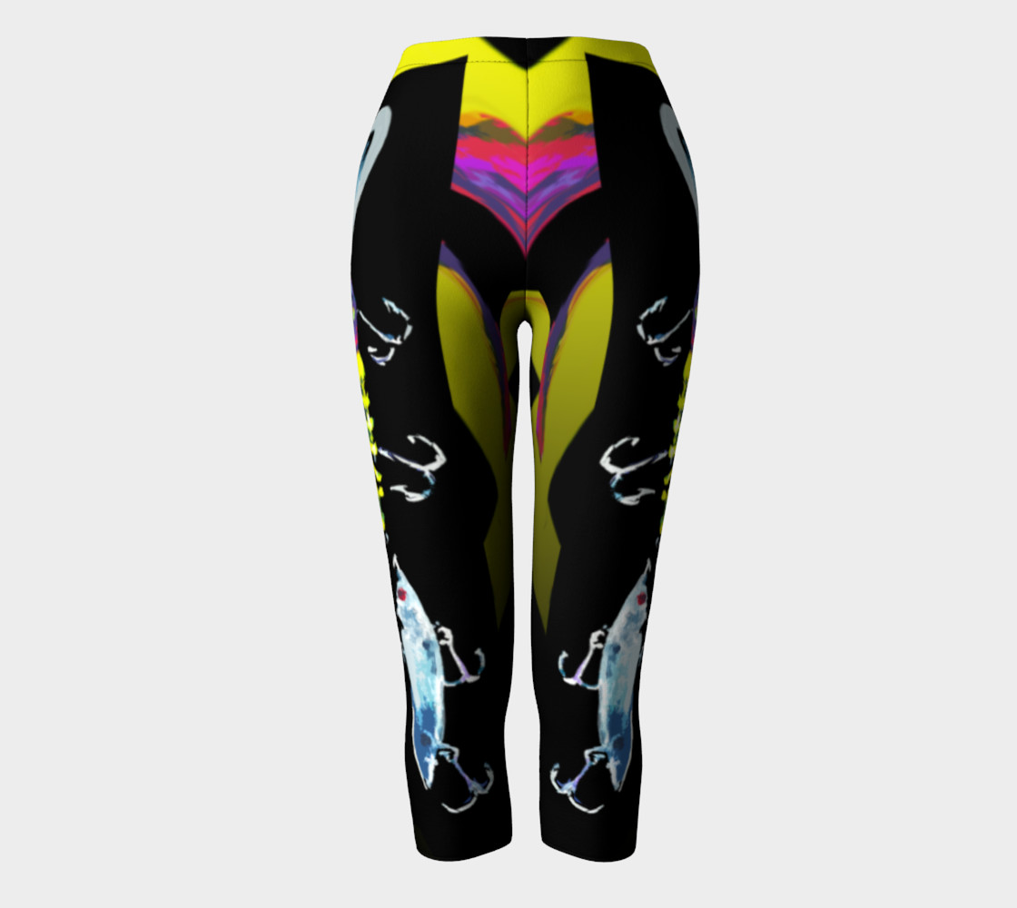 The New a-Lure-ing You Daring Cowgirl-Fishook Capris preview #2
