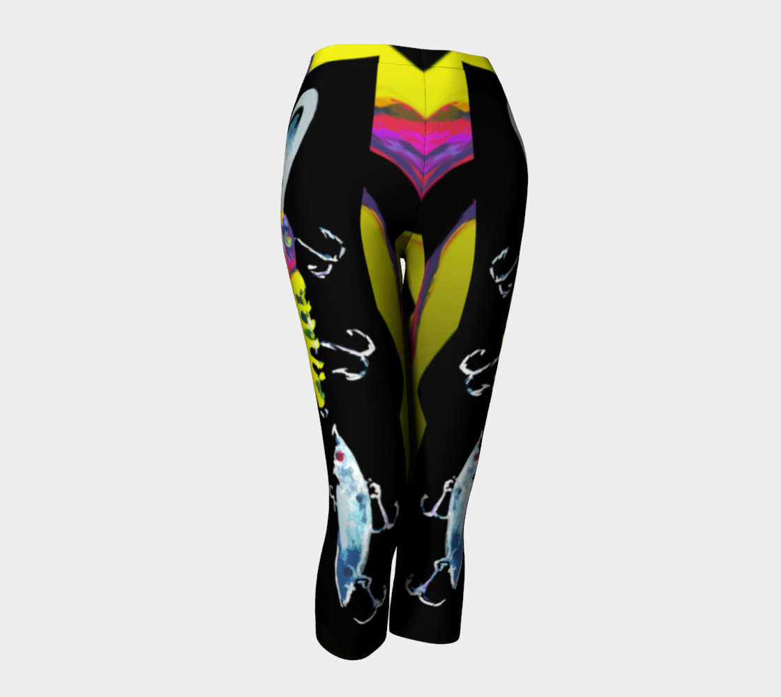 The New a-Lure-ing You Daring Cowgirl-Fishook Capris preview #1