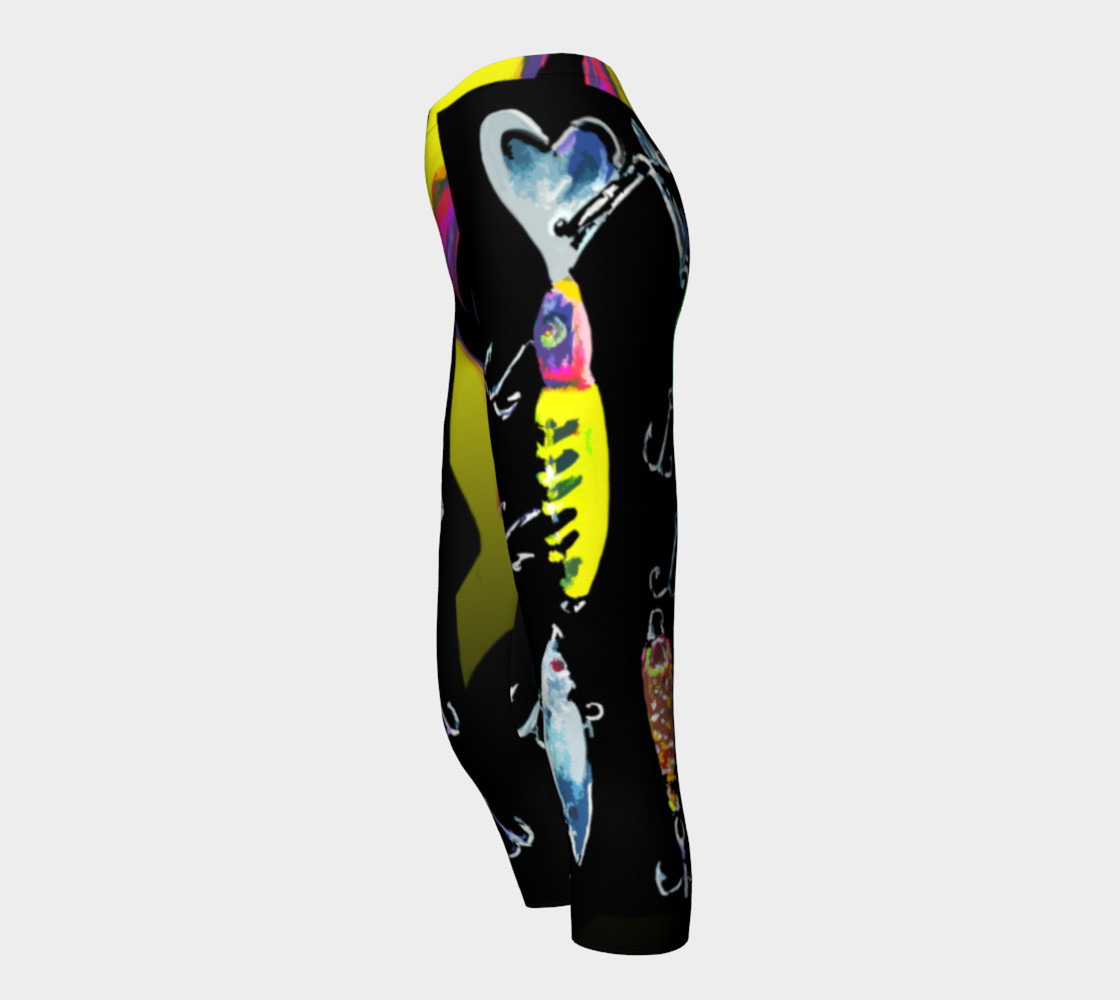 The New a-Lure-ing You Daring Cowgirl-Fishook Capris preview #3