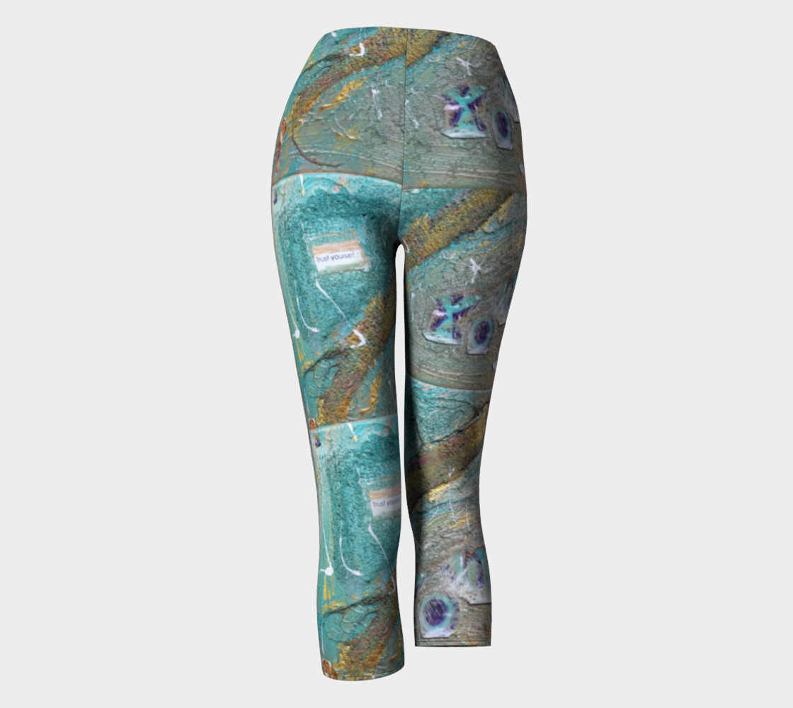 TRUST YOURSELF Capri Leggings preview #4