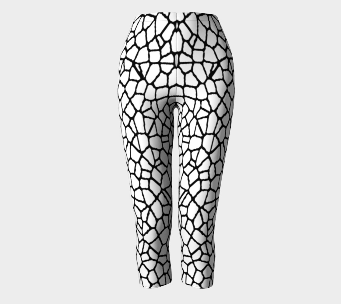 staklo (white/black) capris preview #2