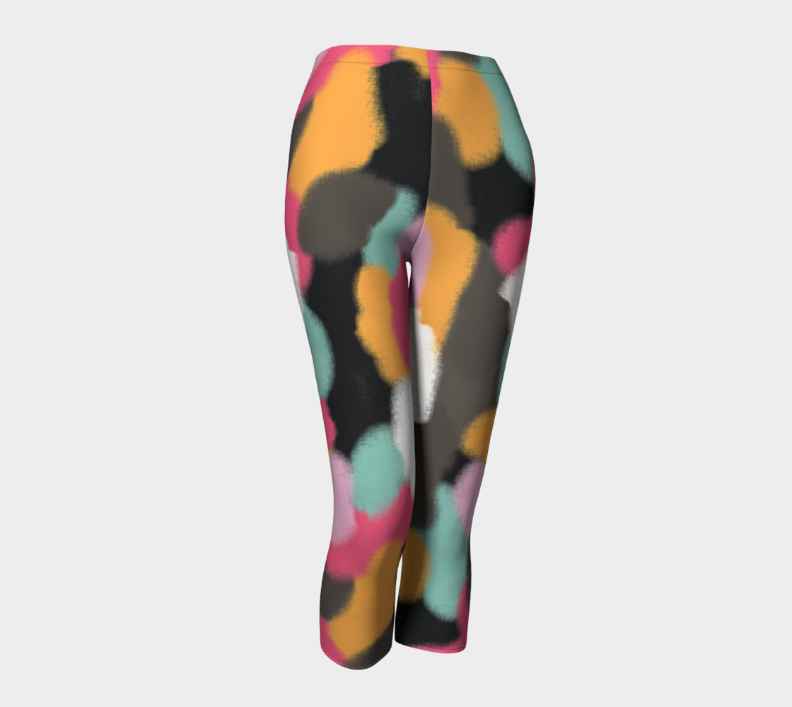 No Mud No Lotus Artist Capris preview #1