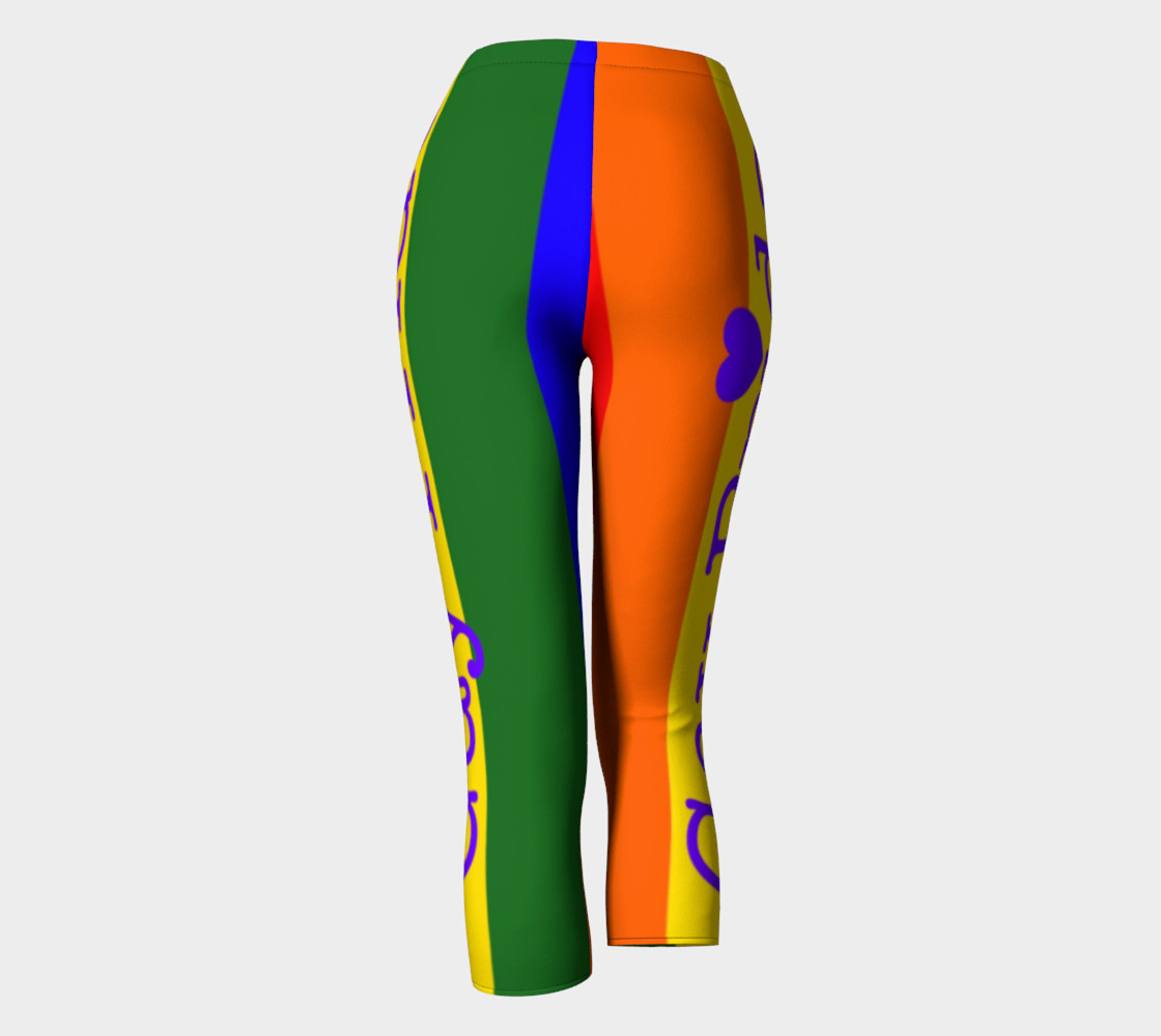 Gay Pride Love Capris preview #4