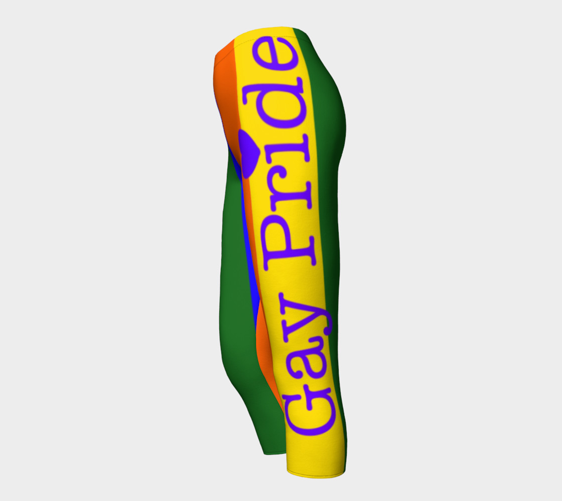 Gay Pride Love Capris preview #3
