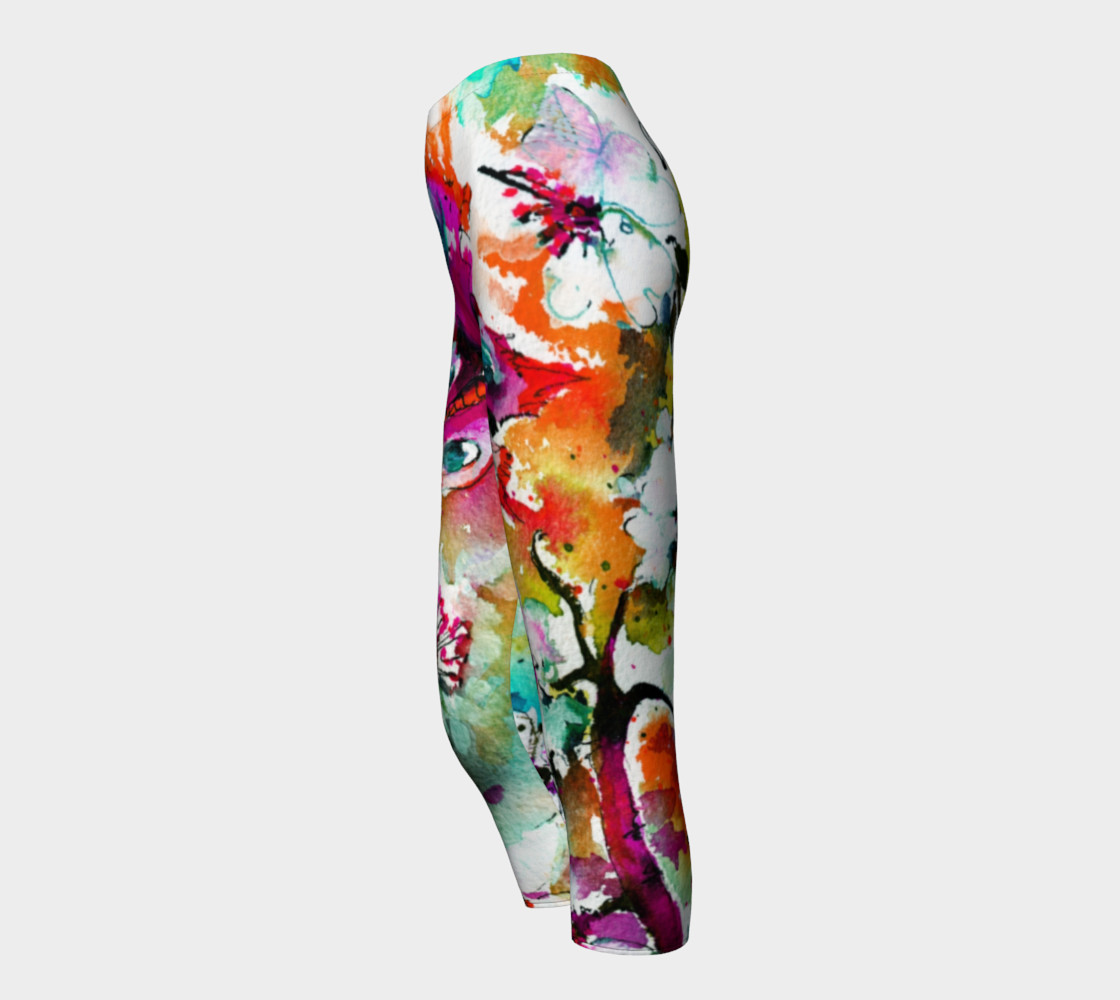 Pink Butterfly Capris preview #3