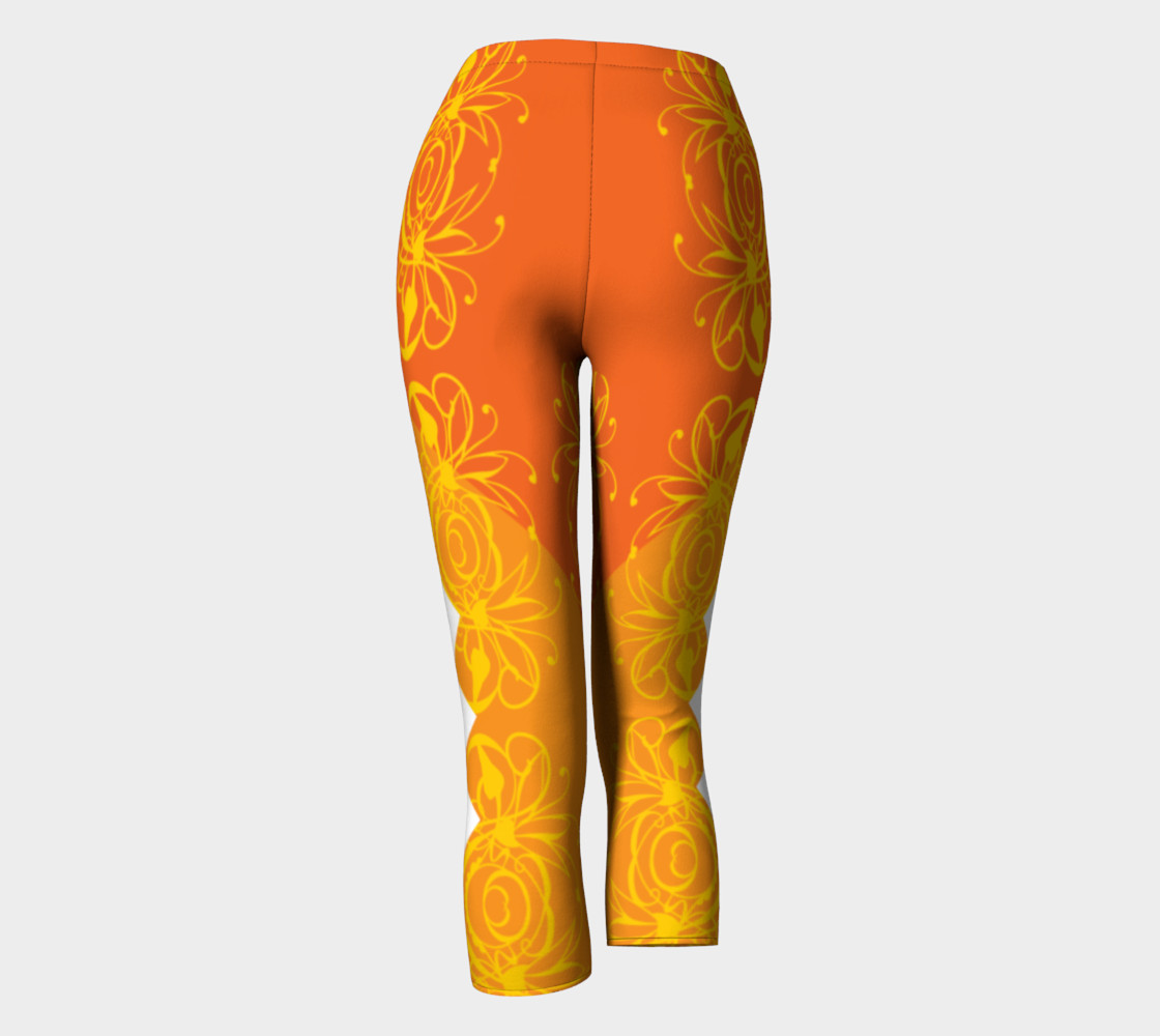Bright Flower Gold Capris preview #4