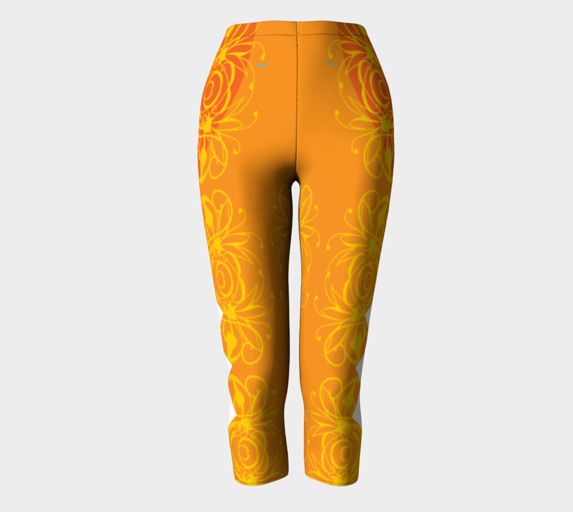 Bright Flower Gold Capris preview #2