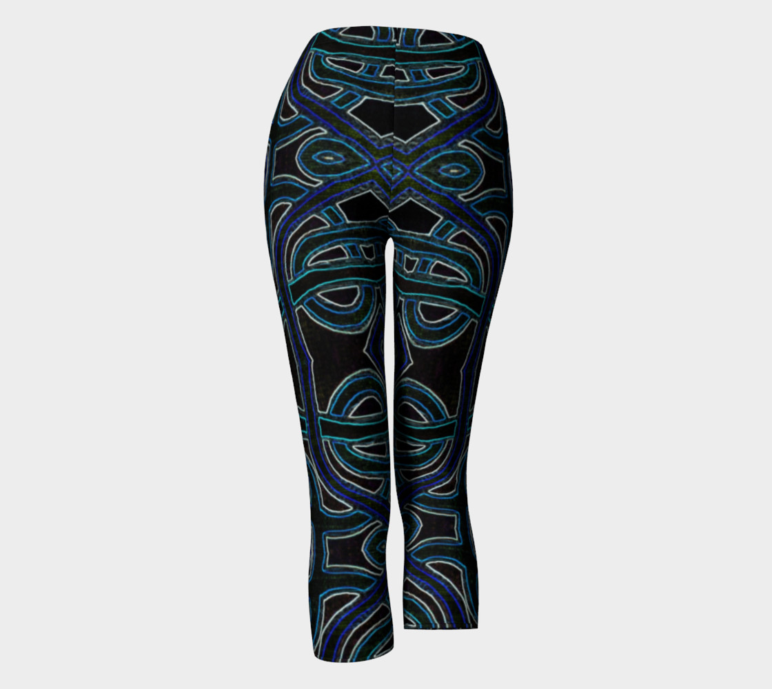 Lapis Lazuli Lattice Capris preview #4
