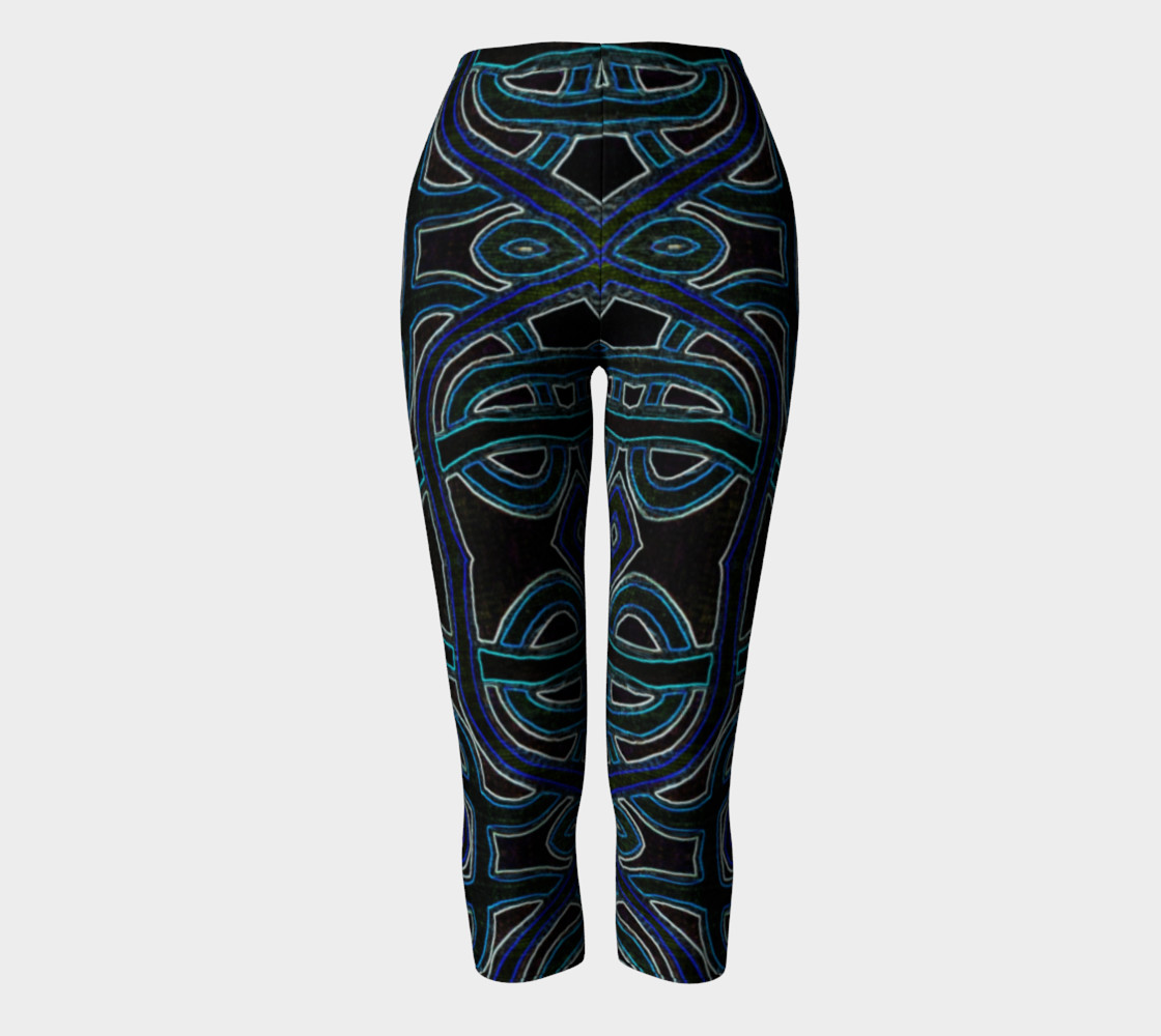 Lapis Lazuli Lattice Capris preview #2