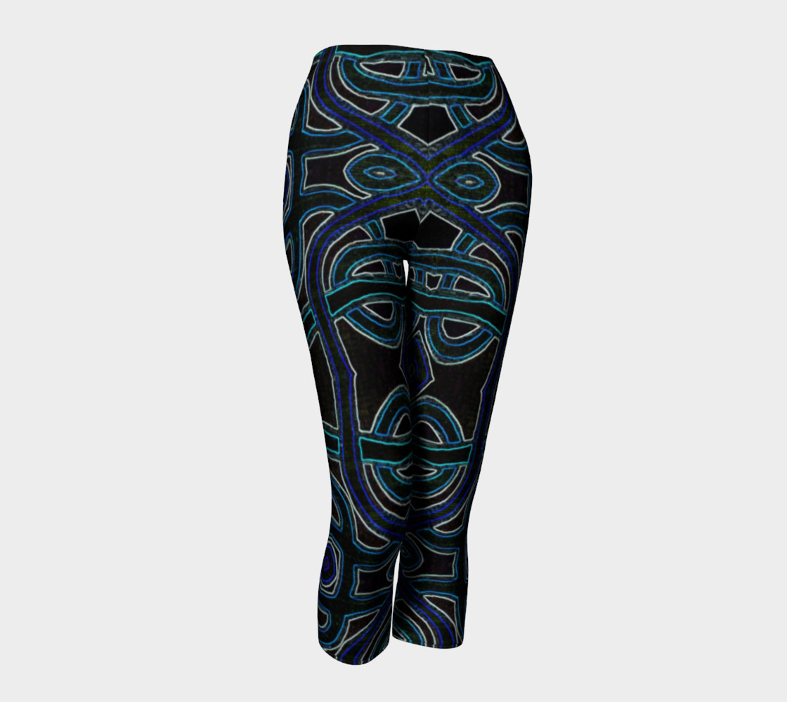 Lapis Lazuli Lattice Capris preview #1