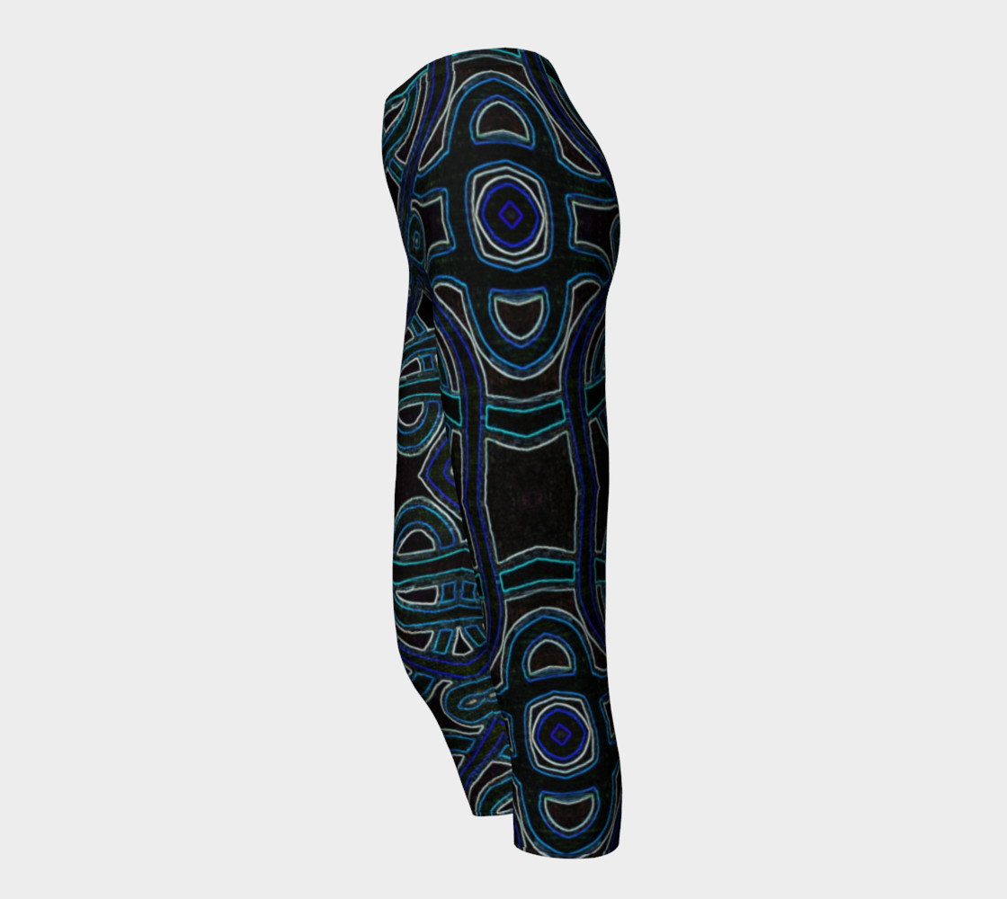 Lapis Lazuli Lattice Capris preview #3