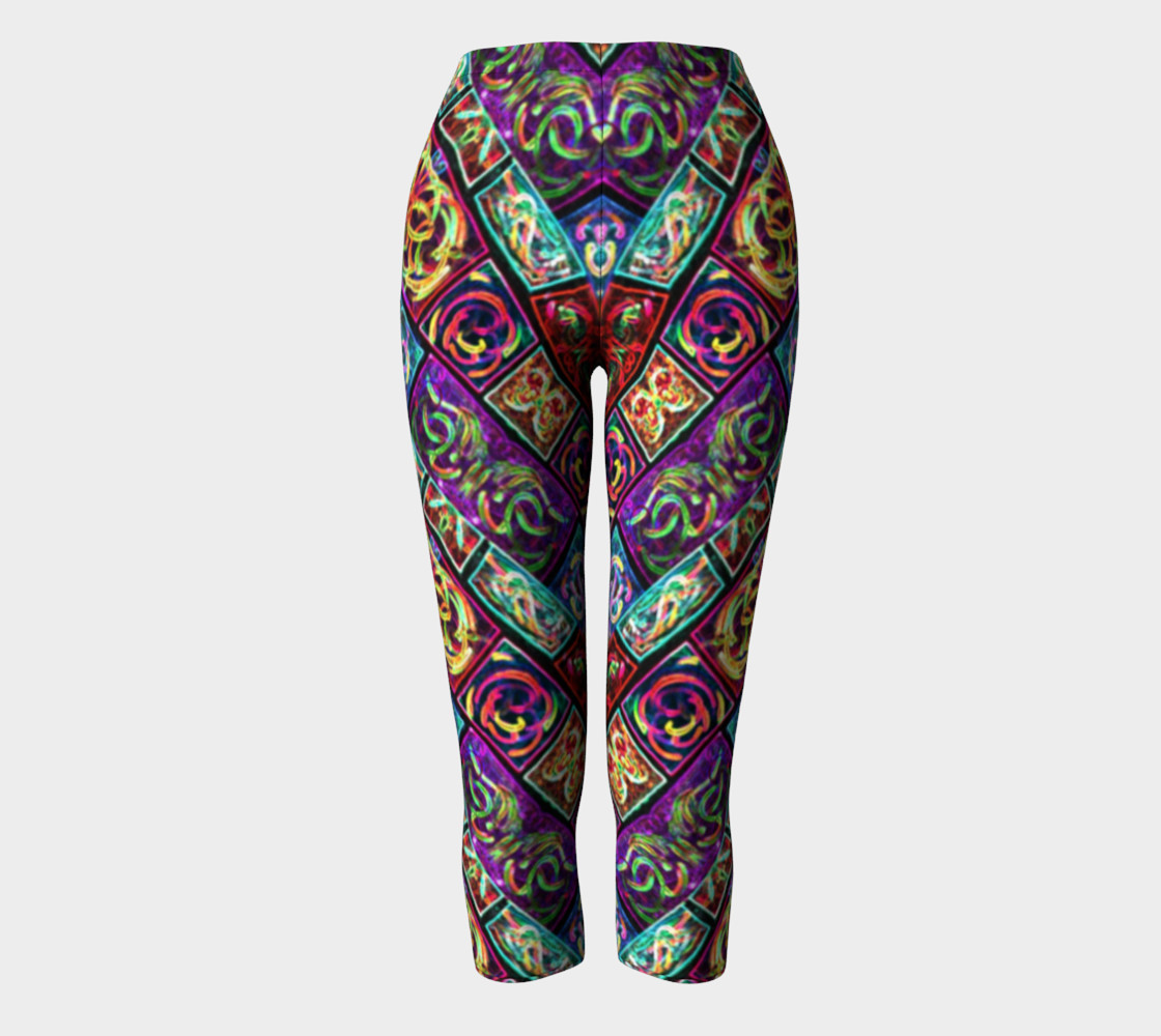Ionic Stained Glass Capris III preview #2