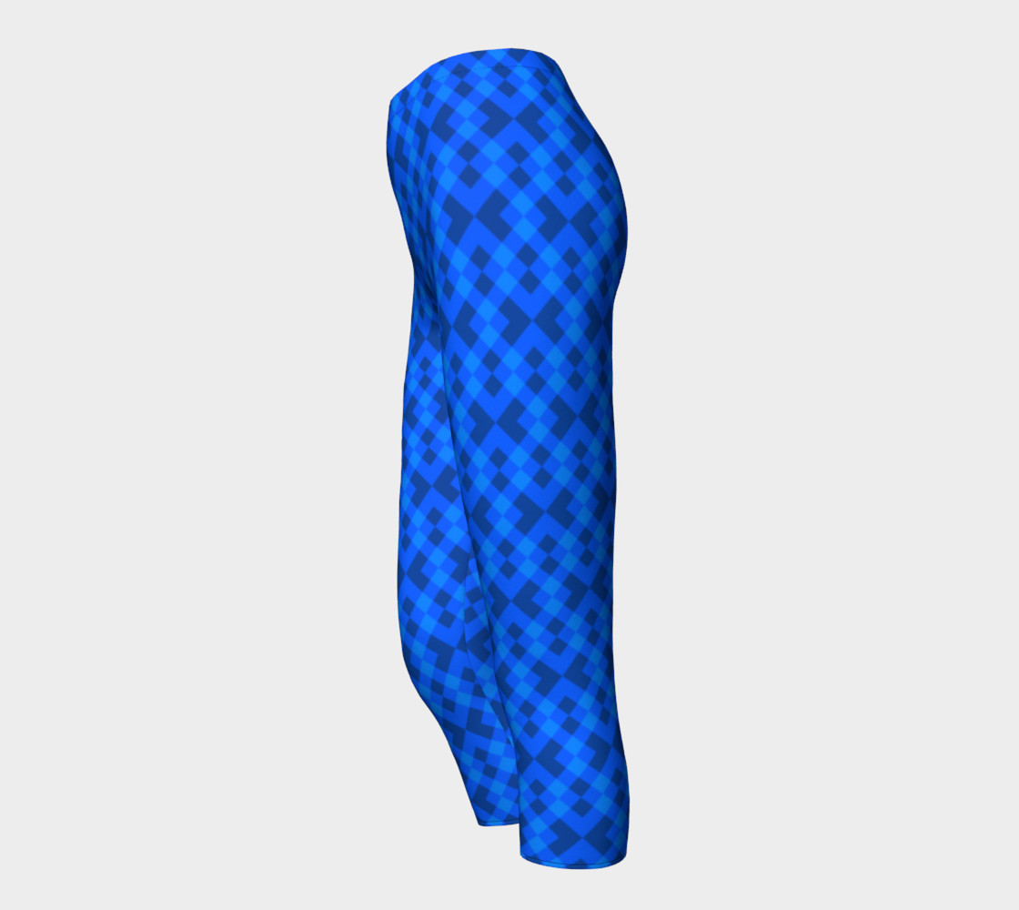 Hypnotic blue pattern preview #3