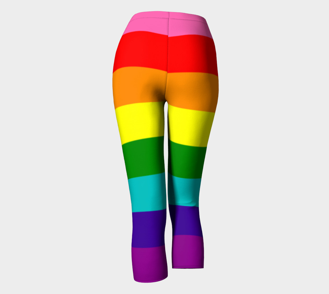 Rainbow Flag Original 8 Stripes Pattern LGBT Pride preview #4