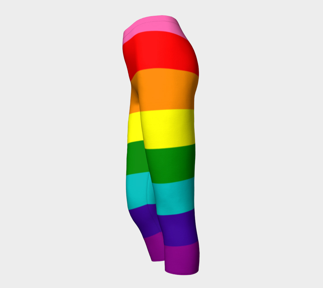 Rainbow Flag Original 8 Stripes Pattern LGBT Pride preview #3