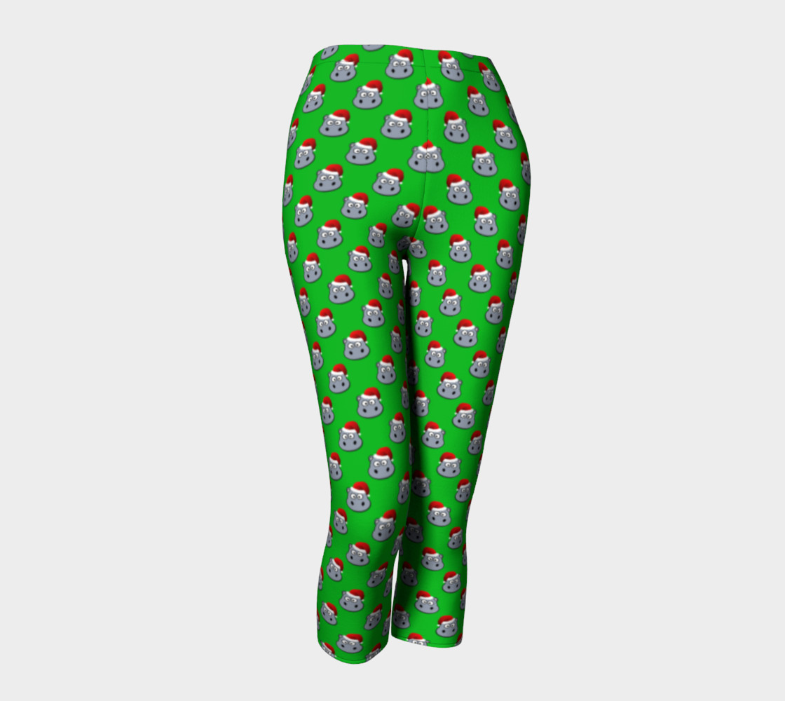 Santa Hippo-Green Capris preview #1