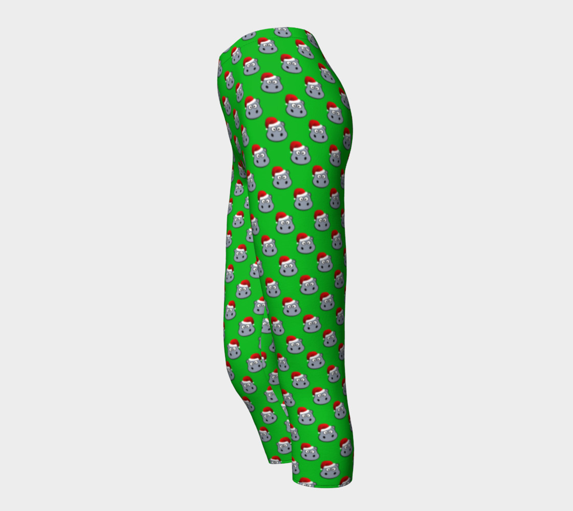 Santa Hippo-Green Capris preview #3